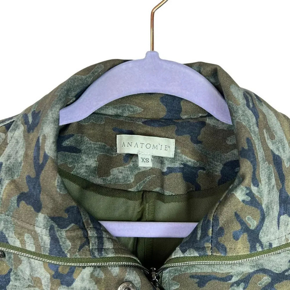 Anatomie Camo Print Kenya Safari Zip-up Jacket - Picture 5 of 14
